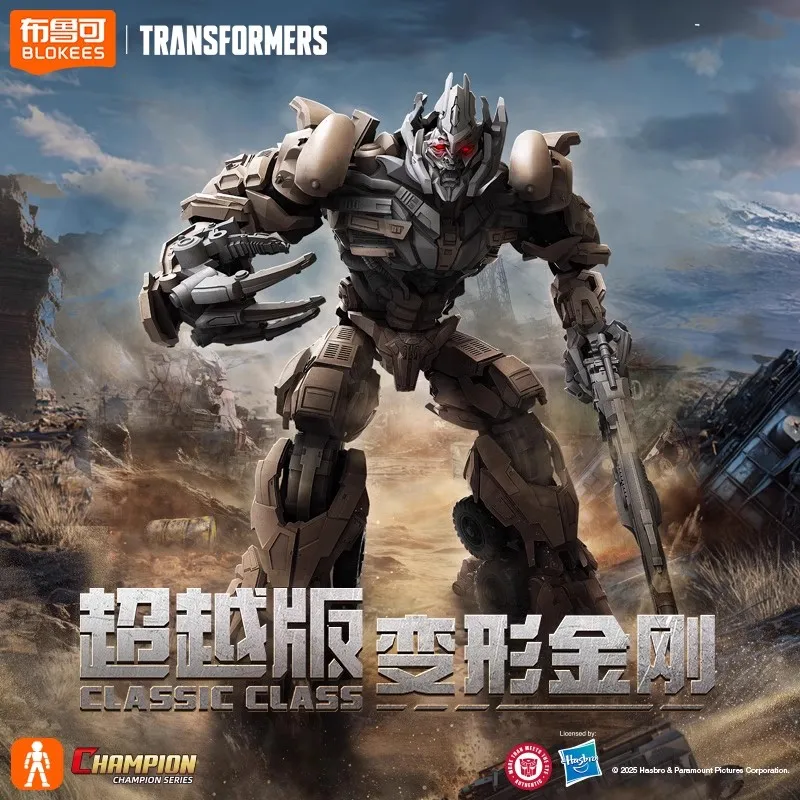 New In Stock 2025 Blokees Transformers Dark of the Moon Classic Class Bumblebee Megatron Action Figure Model Collect Toys Gift