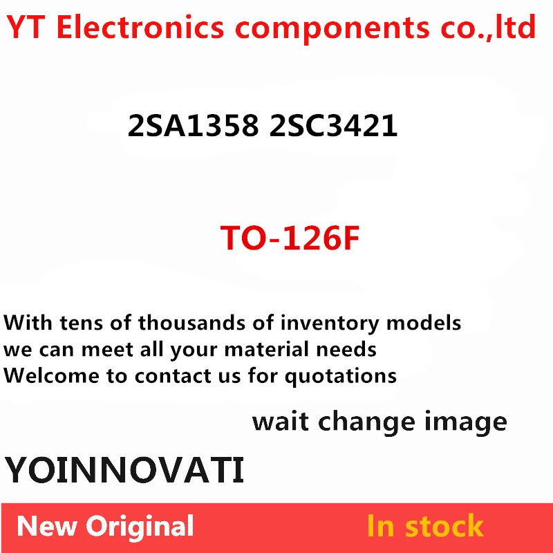 10piece/lots  2SA1358 2SC3421  2SA1358-Y 2SC3421-Y (5piece/lots  A1358 +5piece/lots  C3421 ) Plastic shell