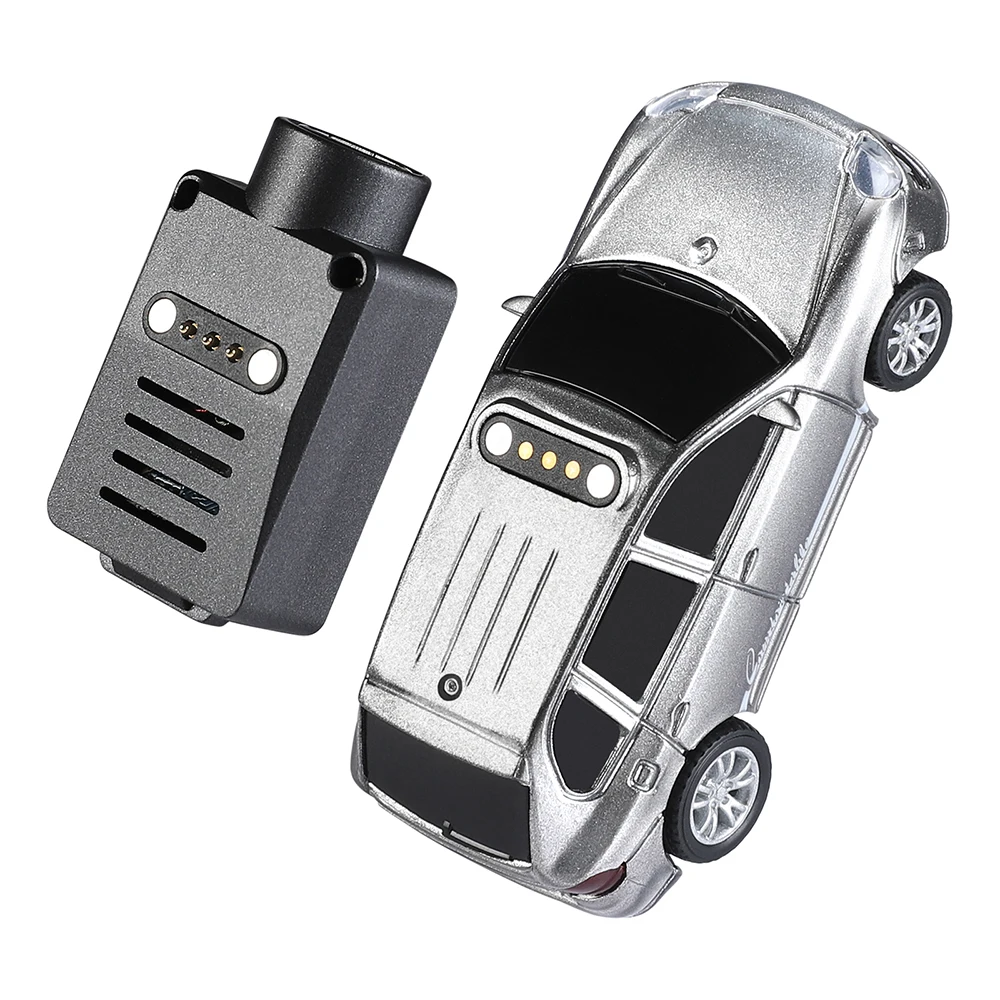 Nouveau WLtoys RC voitures 1:64 Mini Porsche 6401 HD caméra APP contrôle RC tout-terrain Mini voiture