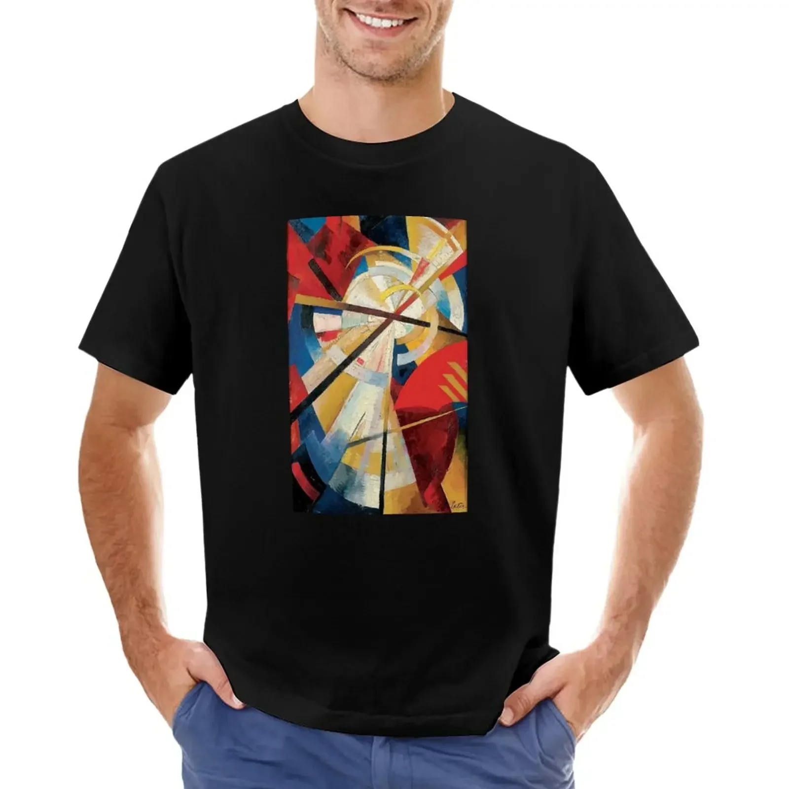 Construction of color (Alexandra Exter, 1924) T-Shirt summer clothes plus sizes for a boy mens t shirts pack