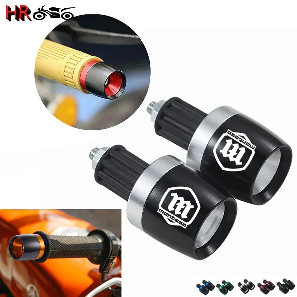 New For Montesa Cota 300RR Impala 175 Brio 80 Sprint 125 Motorcycle CNC Handle Bar Handlebar Grips Cap End handle Plugs cap