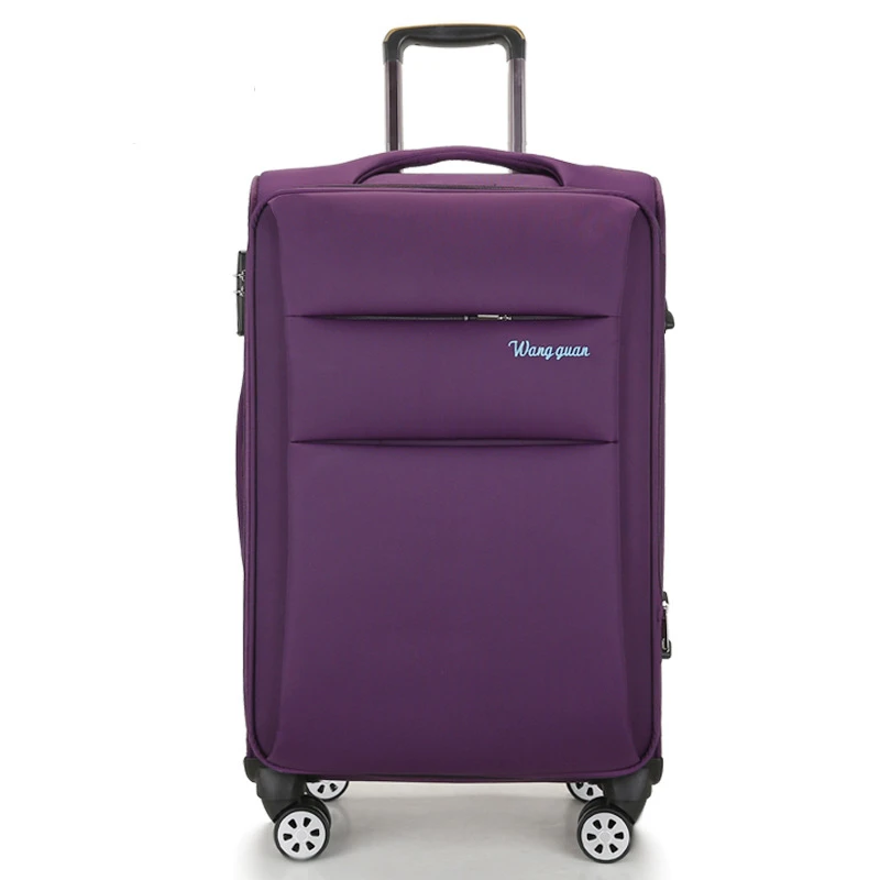 Imagem -05 - Bagagem de Rolamento Mala de Viagem Tronco Oxford Grande Capacidade Impermeável Silencioso Roda Universal Trolley Case Novo Design