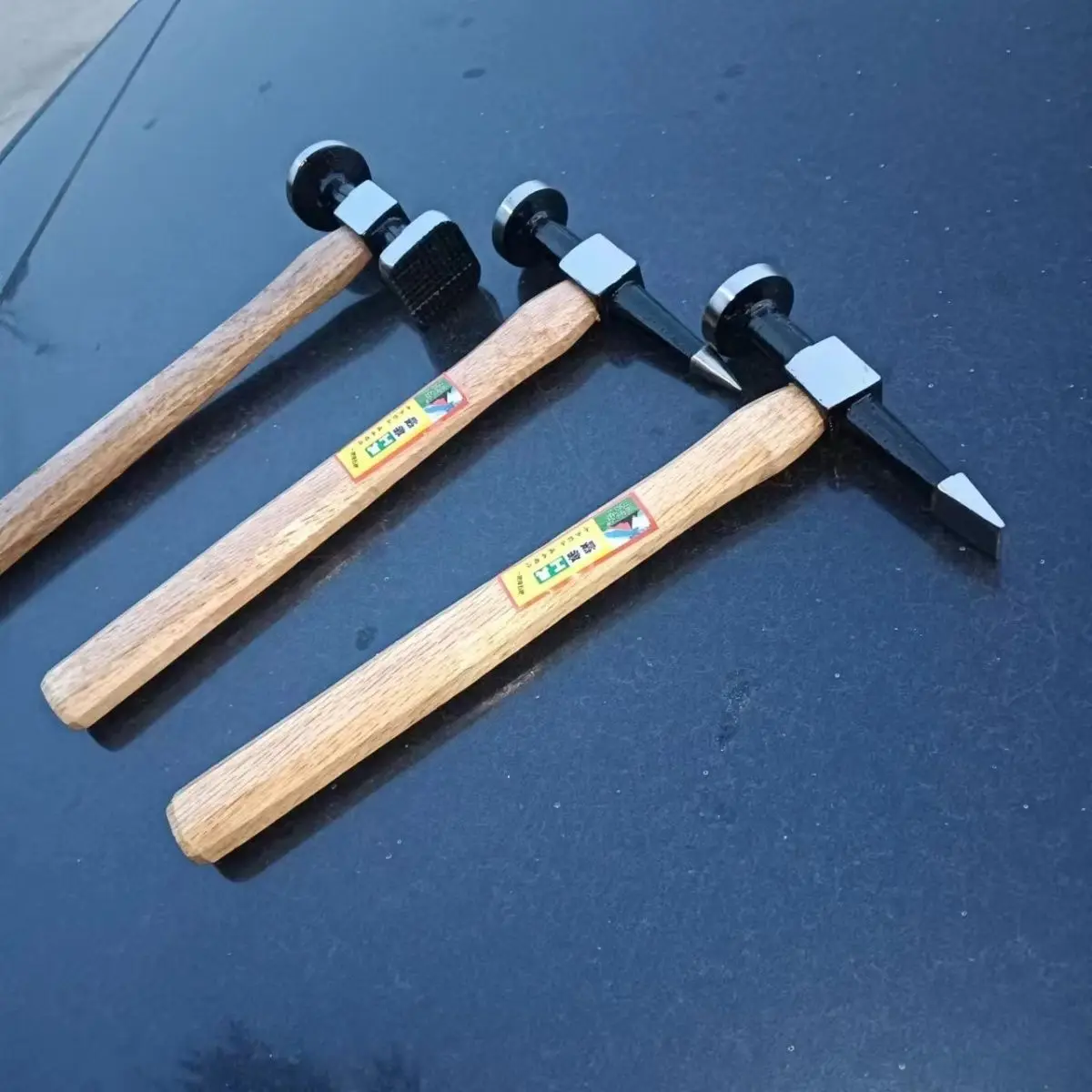Automotive Repair and Plastic Surgery Flat Head Hammer Pointed Round Head Professional Automotive Square Head Tool