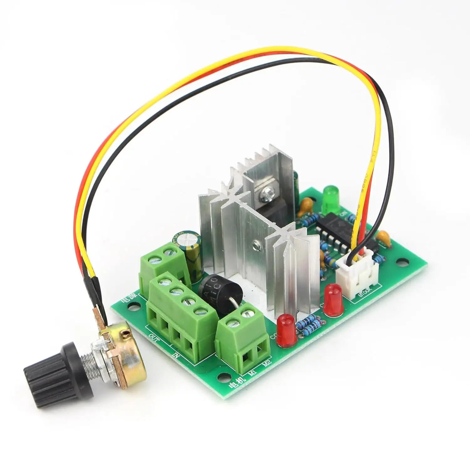 10V 12V 24V 30V regolabile DC Motor Speed PWM Controller interruttore di retromarcia 120W, regolatore di velocità del motore DC, interruttore di velocità del motore,