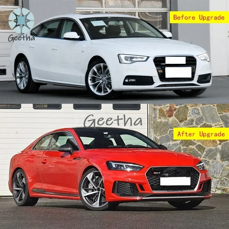 

Automotive Parts RS5 Style Front rear Bumper Body Kits For Audi A5 S5 B8.5 2013-2016 Upgrade 2017-2019 Body Kit