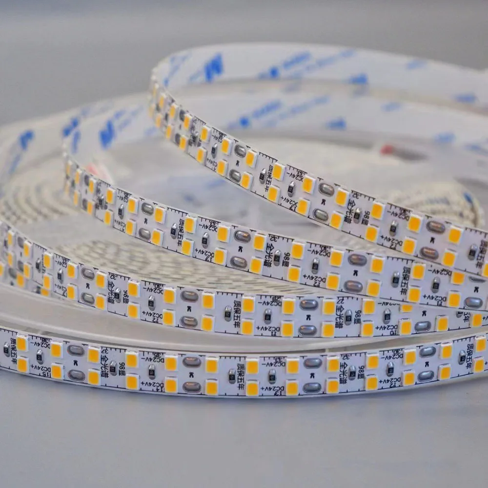 10M RA98 LED Strip DC 24V SMD2835 Double row 240Leds/M 3000K 4000K 6000K Full Spectrum Flexible Ribbon Tape Eye Protection Light