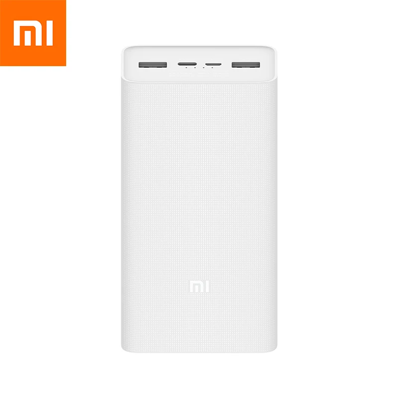 

30000mAh Xiaomi Power Bank PD18W Fast Charging 3 USB Type C Portable Mi Powerbank 30000 mAh External Battery for iPhone Samsung