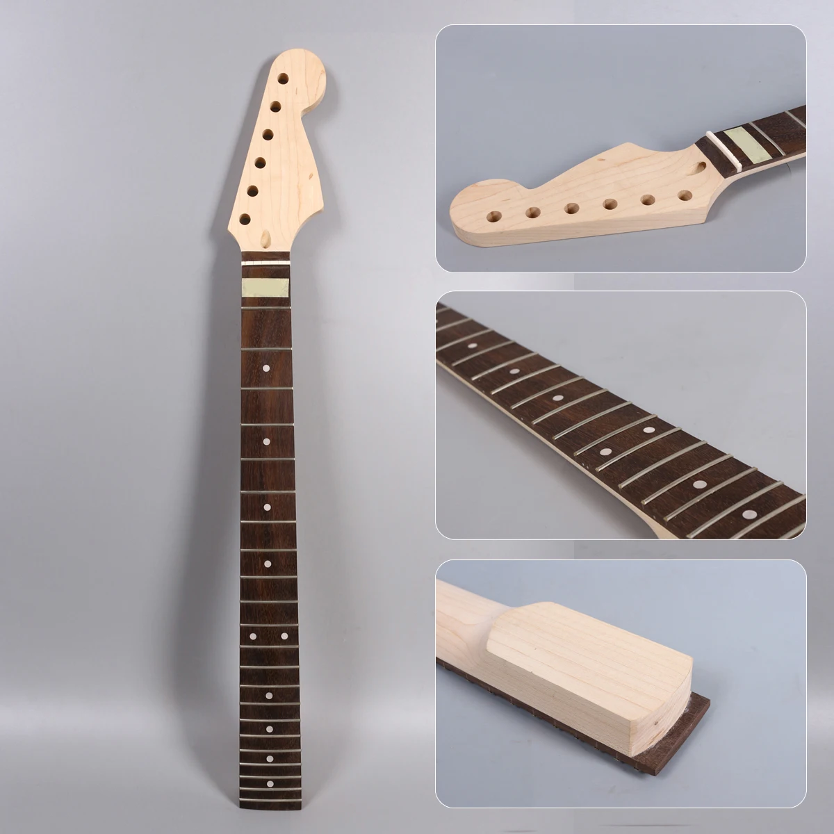 Maple Guitar Neck 22 fret 27 inch ROSEWOOD Fretboard Dot Inlay