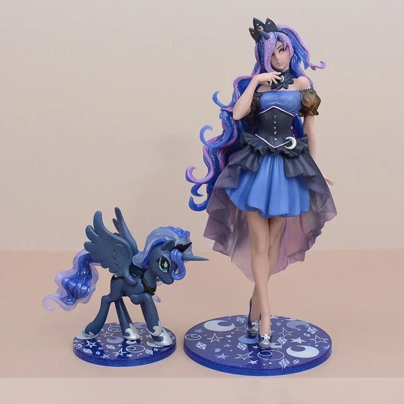 

Украшения Kotobukiya My Little Pony Princess Luna Bisoujo 1/7 Фигурка ПВХ Аниме Модель Игрушки Куклы Подарок Совершенно Новая Милая Красота