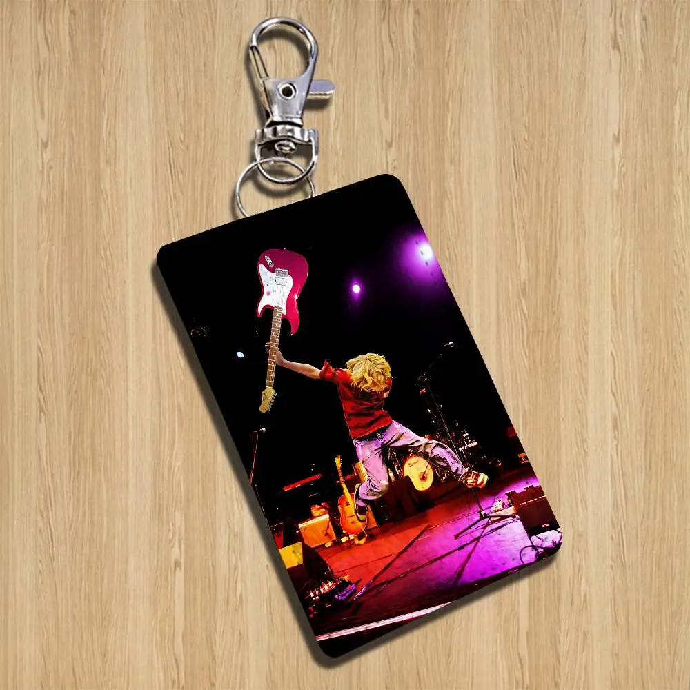 พวงกุญแจ L-LedS Zeppelin COOL เหมาะสำหรับใส่บัตรรถไฟใต้ดิน บัตรธนาคาร บัตรรถโดยสาร ซองใส่บัตร กระเป๋าใส่บัตร ลายพื้นผิว