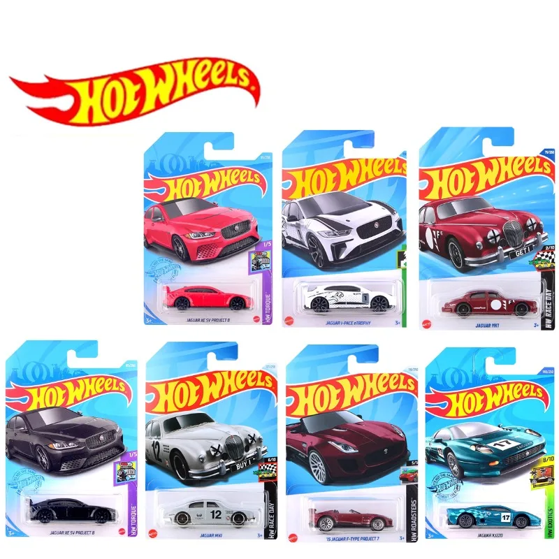 

Hot Wheels Cars IAGUAR XE SV PROJECT 8 JAGUAR MKI JAGUAR XJ220 1:64 Литая под давлением модель автомобиля, игрушки, подарок для мальчика