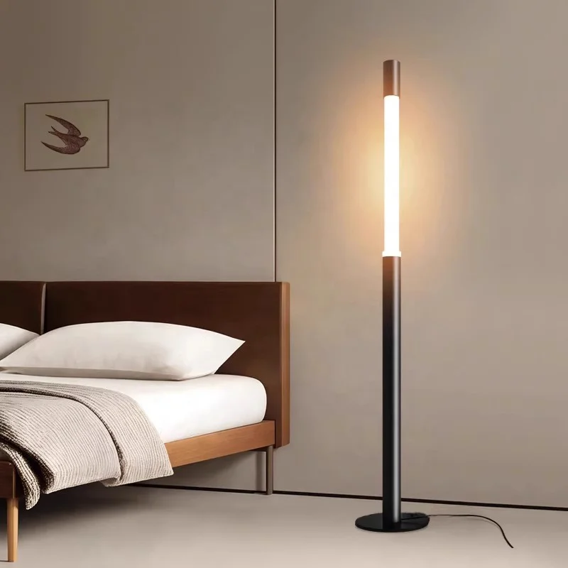 

New Nordic Designer Standing Floor Lamp Bedroom Living Room Metal Retractable Tube Floor Lamp