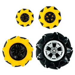 1 pair McNam wheel omnidirectional wheel 48mm 60mm TT motor intelligent car mobile car for arduino