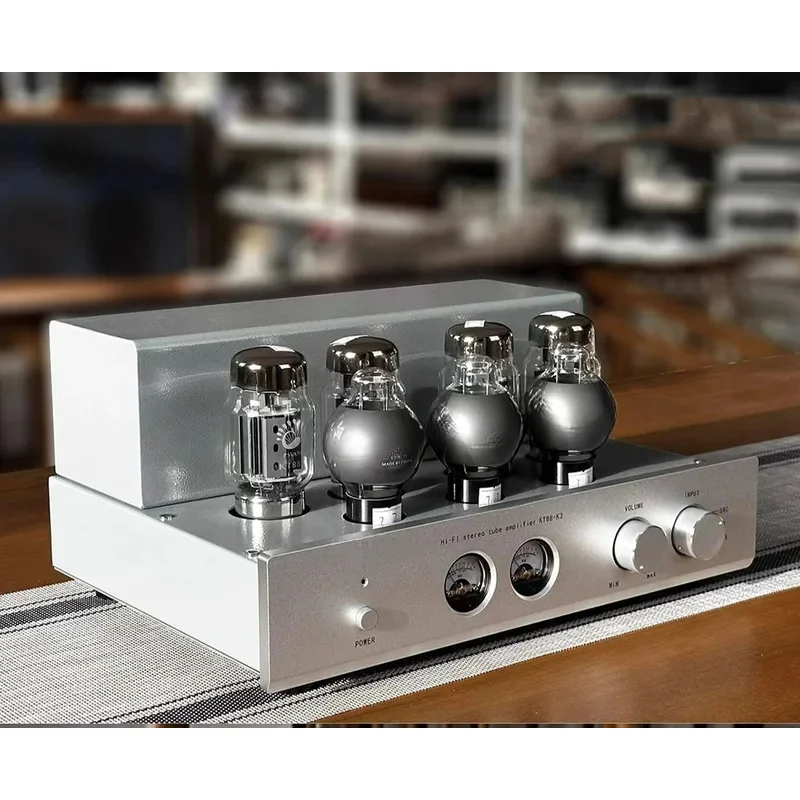 Laochen-K3 Kt88 Amplifier, Push Tube for Puxar, Hifi Requinted Aiqin 45Wx2, Classe A,, Andaimaria, Amp 3 Old Chen