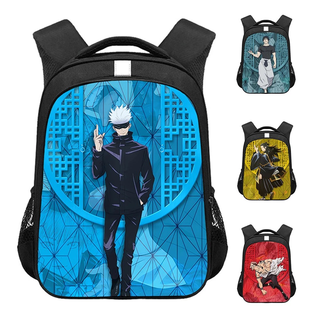

JJK Anime Backpack Large Capacity Backpack Mahito bag Gojo and Geto bag Choso school bag Fashion Laptop Bag Boys Girls Gifts