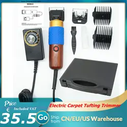 Carpet Trimmer Tufting Carpet Shaver Machine Wool Tufting Mower Embroidery Machine Cutting Carpet Clipper 200w Electric