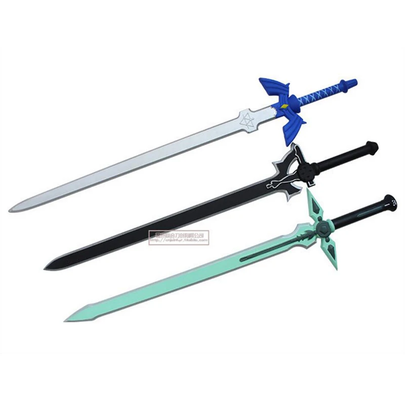 80cm Cosplay skysword Sword Art Online SAO Kirigaya Kazuto Elucidator/Dark Repulser 1:1 Prop Sword PU Foam Modle