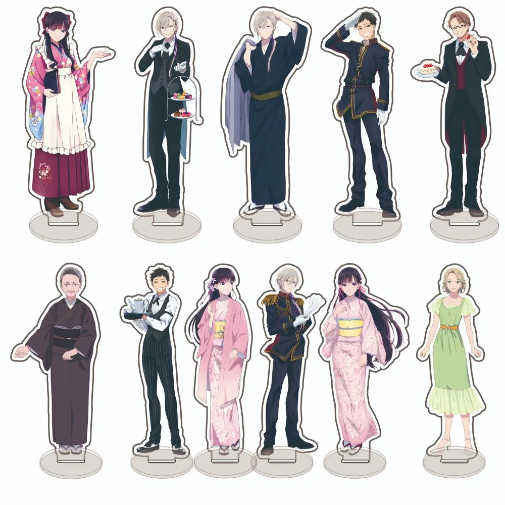 Figuras de Anime de Mi Vida Feliz, Saimori Miyo Kudō Kiyoka, Modelo Acrílico de Pie, Decoración de Escritorio, Regalo para Fans del Cosplay