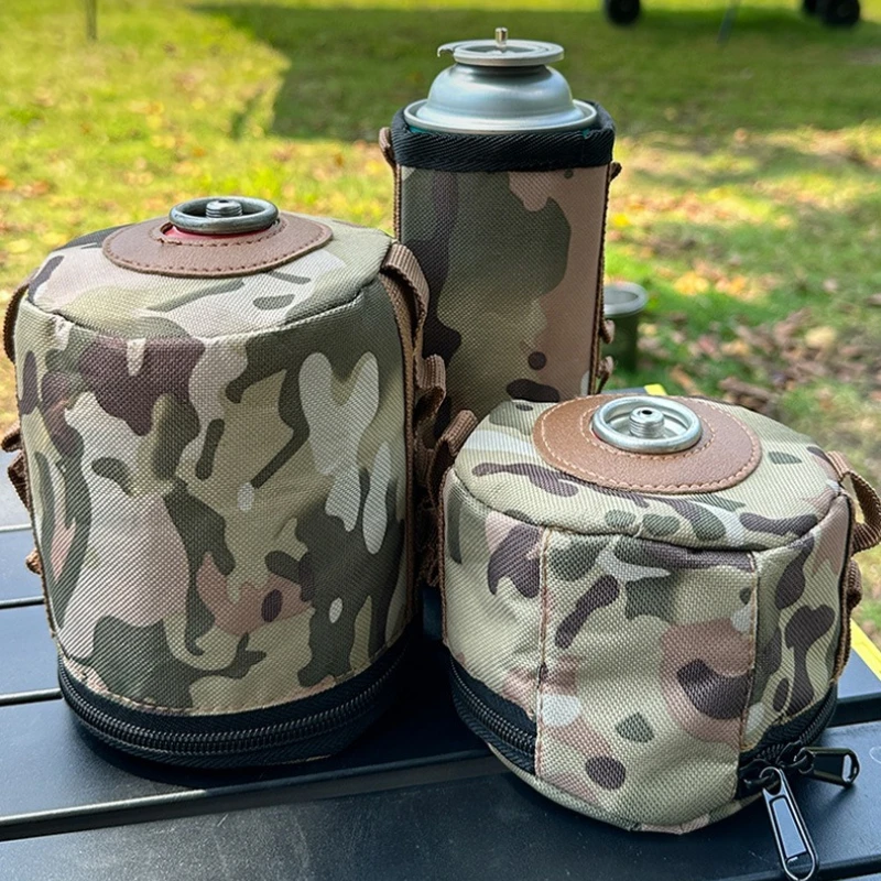 

1 шт. Защитный чехол для газовой плиты, снаряжение для пикника и кемпинга, сумка для хранения газового баллона