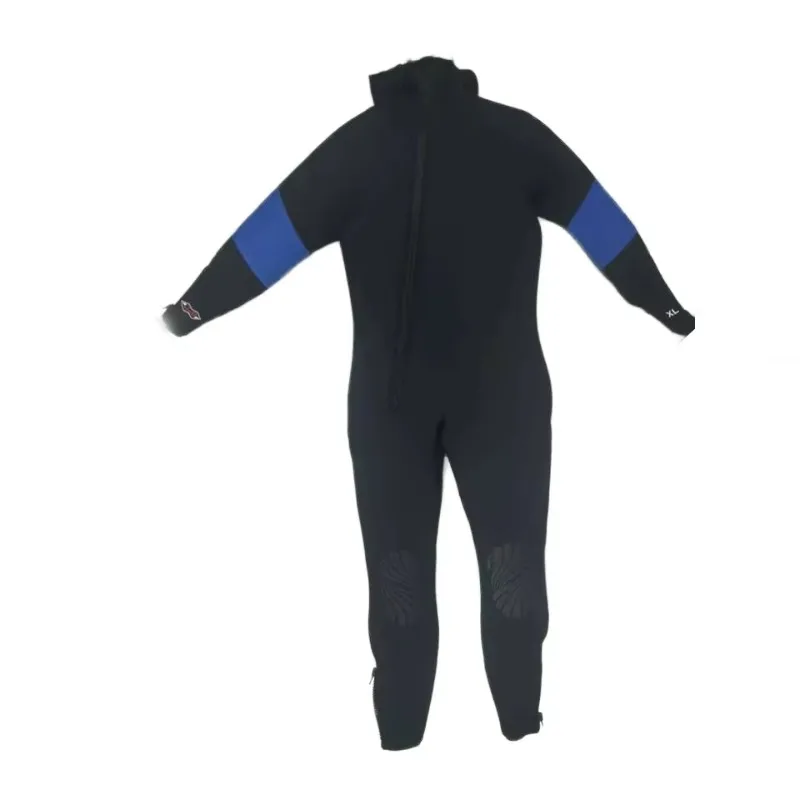 

High Quality 7mm Rubber Adult Surf Wetsuit One-piece Long Sleeve Design with Hood
