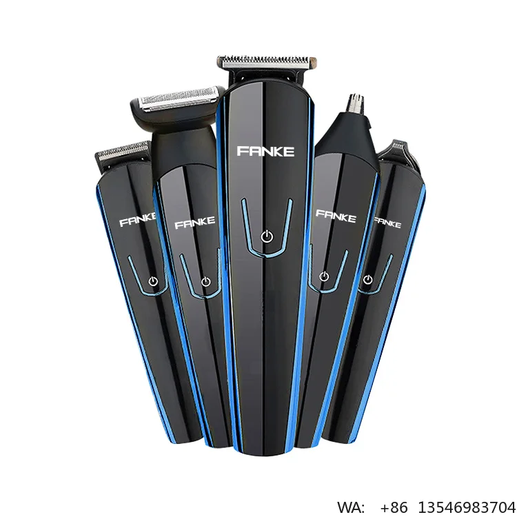High Performance Electric Professional Stainless Steel Hair Trimmer Plug Self Haircut Kit Precision Cutting Blade 61-90min