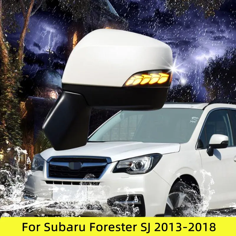 

2X For Subaru Forester SJ 2014 2015 2016 2017 2018 LED Turn Signal Light Dynamic Indicator Blinker Lamp Rearview Mirror Lamp