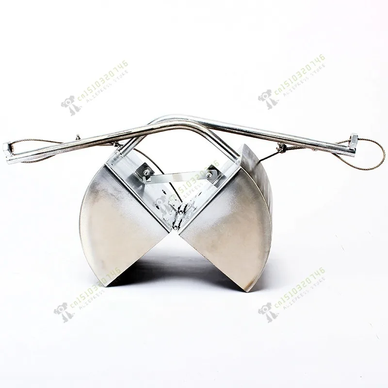 

ETC-200 sludge sampler stainless steel box mud dredging lake bottom sludge sediment grab sampler