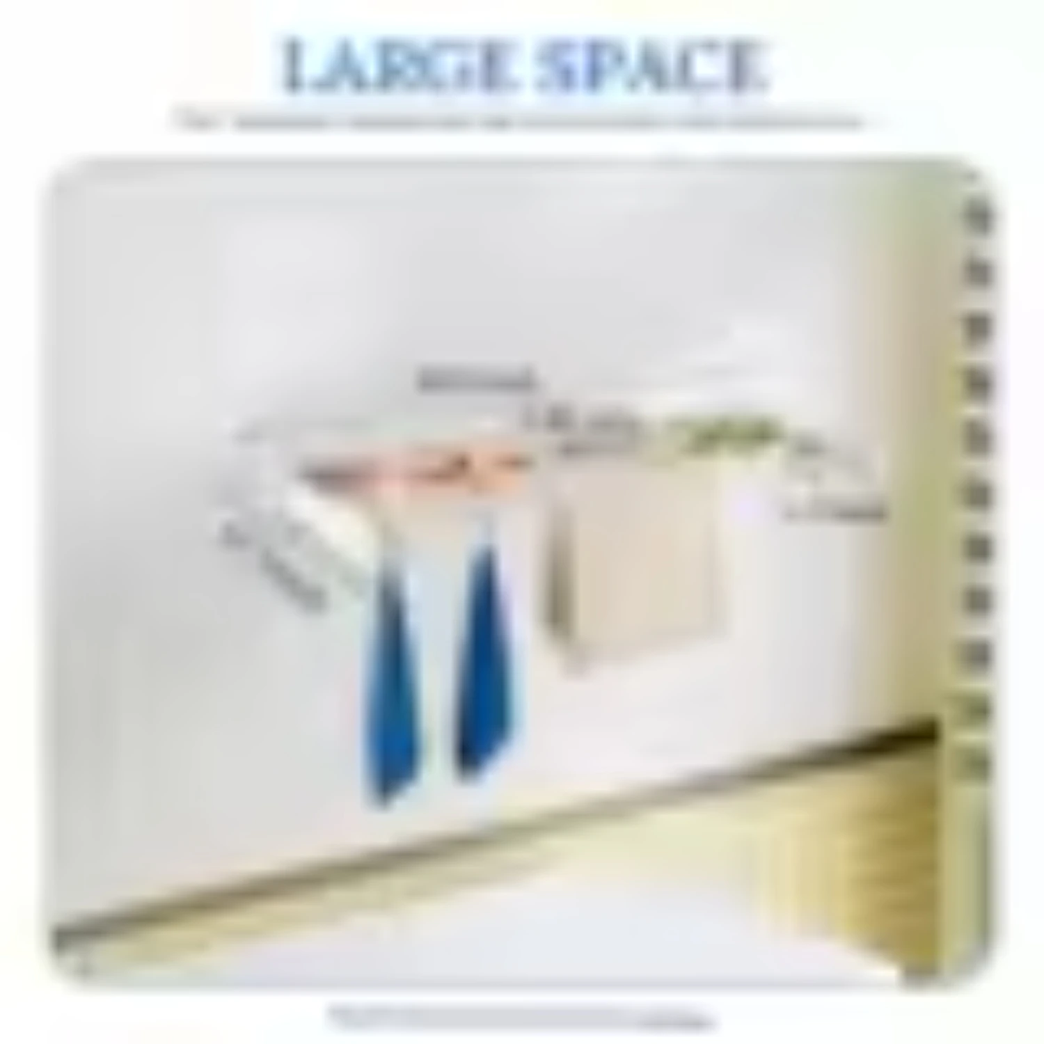 Laundry Clothes  Drying Rack Retractable Folding Dryer Hanger Wall Mount