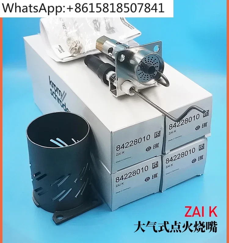 ZAIK горелка с длинным открытым пламенем, универсальная выхлопная газовая горелка для печи, атмосферная горелка