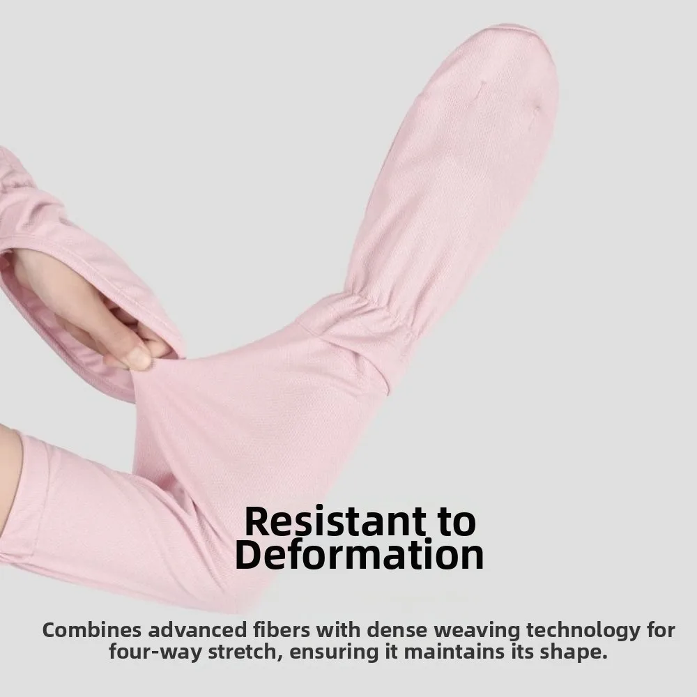 

Женские солнцезащитные рукава с защитой от УФ-излучения, дышащие, для велоспорта, повседневные, с регулируемыми манжетами, защита от УФ-излучения для велоспорта