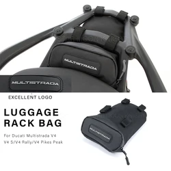 Bolsa de equipaje para Ducati Multistrada V4 V4 S V4 Pikes Peak Accessories, almacenamiento de viaje, a prueba de polvo, estante debajo de la bolsa