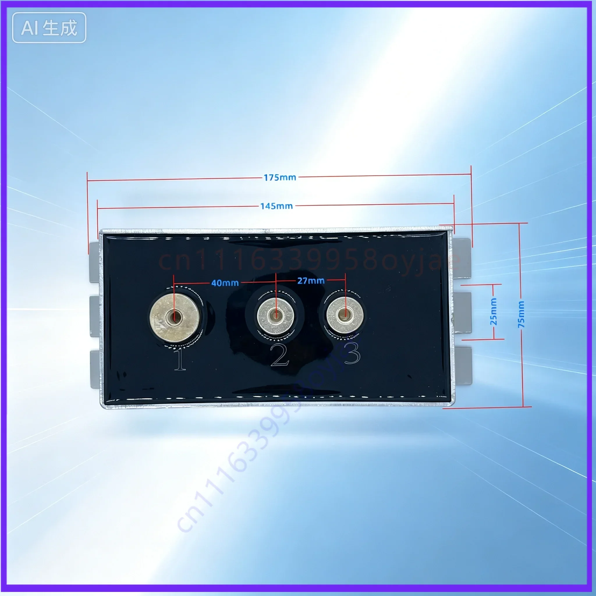 Module for BM MKPH-R 2*0.9UF 3000V.DC 80A Commercial Induction Cooker Resonant Capacitor