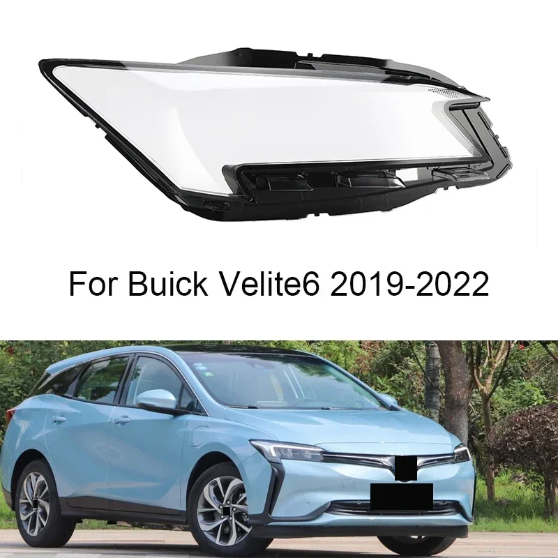 Headlight Cover For Buick Velite 6 2019 2020 2021 2022 LED Headlamp Lens Transparent Lampshade Shell Replace The Original Glass