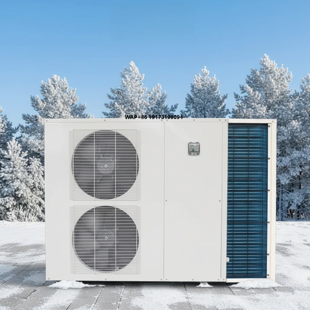 R290 EVI Heat Pump Air to Water Heaters for Hot Water Bathing Monoblock Space Heating Heat Pump with APP WIFI Warmepumpe