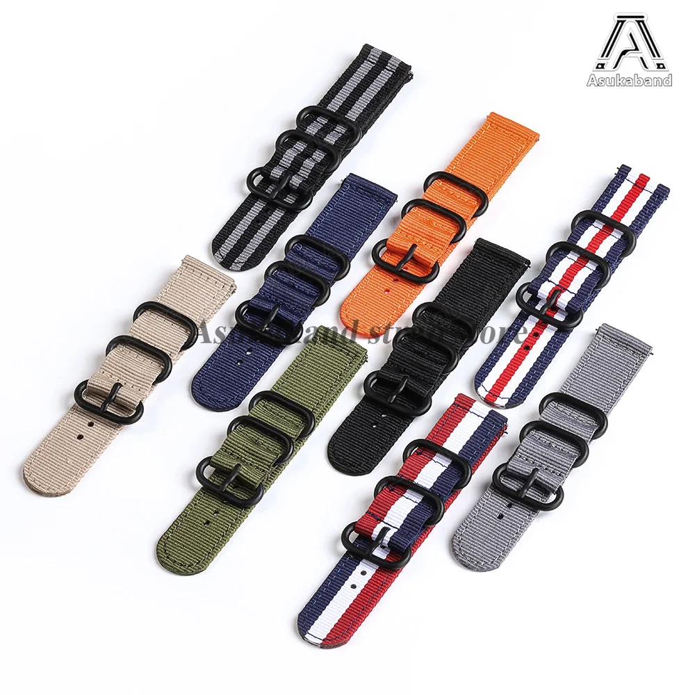 Nylon Watch Strap for Garmin Fenix 8 7 6X 6S Pro 5X Fenix 6 Canvas Bracelets Quick Release 20mm 22mm 26mm for Garmin Watch Band view 4