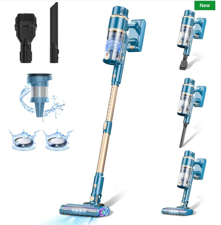 

005 Мощность 200 Вт BLDC двигатель 3D циклонный фильтр перезаряжаемый беспроводной ручной пылесос беспроводной