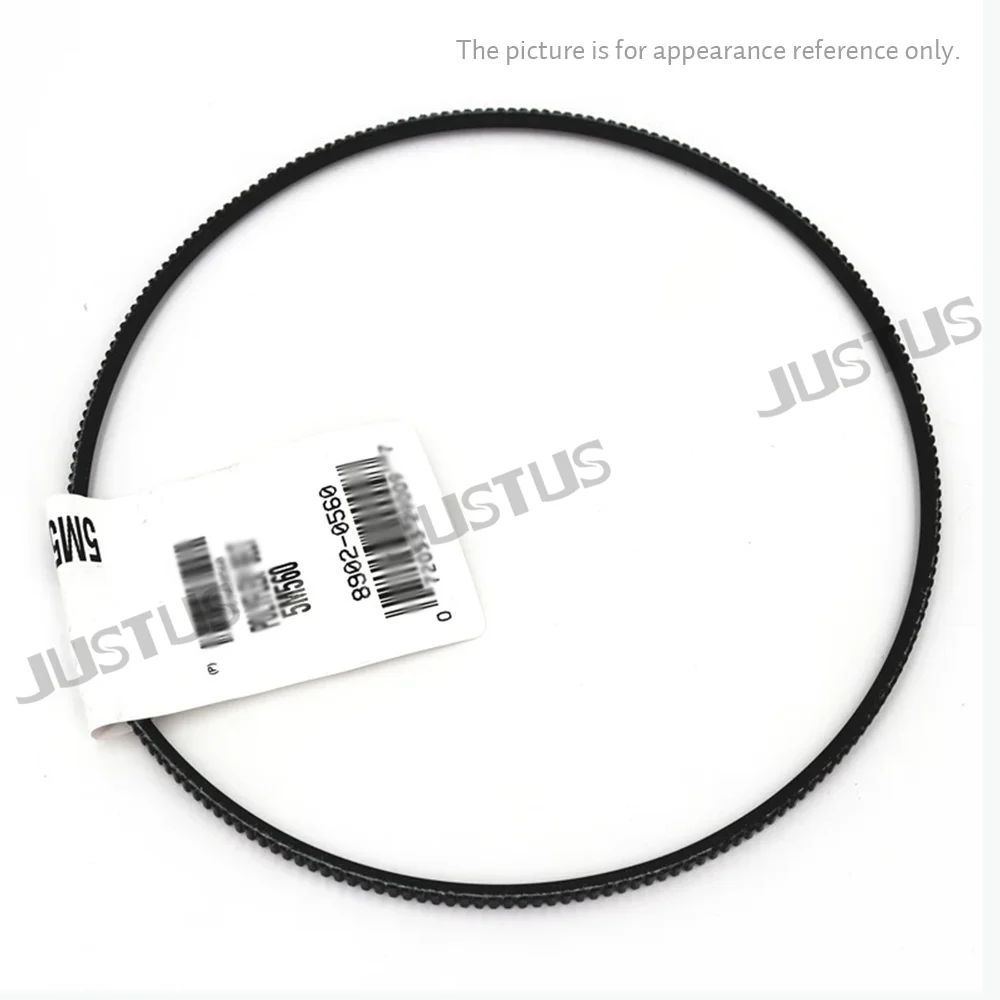 5M Wide-angle belt 710-1850mm For Harbor Freight Lathe Drive Belt Transmission Triangle Belt