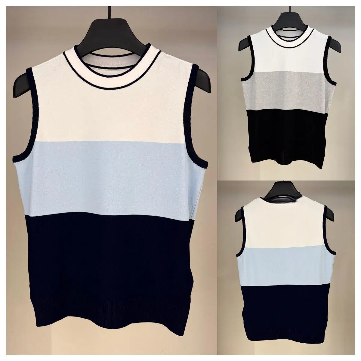 Summer New Arrival Women's Golf Top: Summer Round-Neck, Versatile Color Options, Sporty Sleeveless Vest, Comfortable and Casual