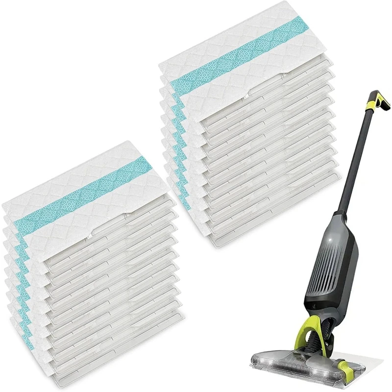 ABZY-20PCS Disposable Mop Pad Refills For Shark Vacmop Pro VM252, VM250, VM200, VM251, VM205, VM190, QM250, QM251, QM252