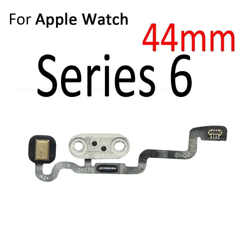 Power Switch On Off Key Ribbon Flex Cable With Microphone For Apple Watch Series 1 2 3 4 5 6 38mm 42mm 40mm 44mm Repair Parts