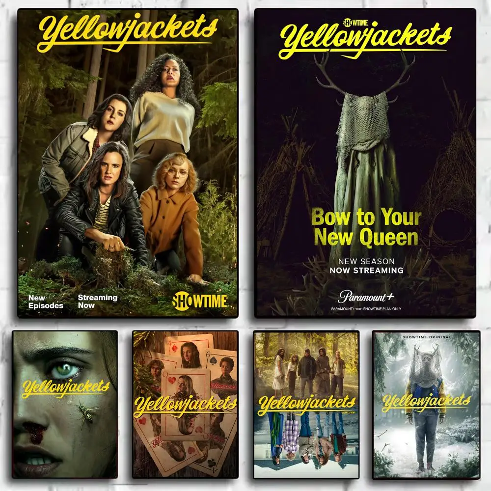TV Show Y-Yellowjackets Poster Decorative Wall Sticker Mural Photo Print for Bedroom Living Room Hallway Home Decor Gift