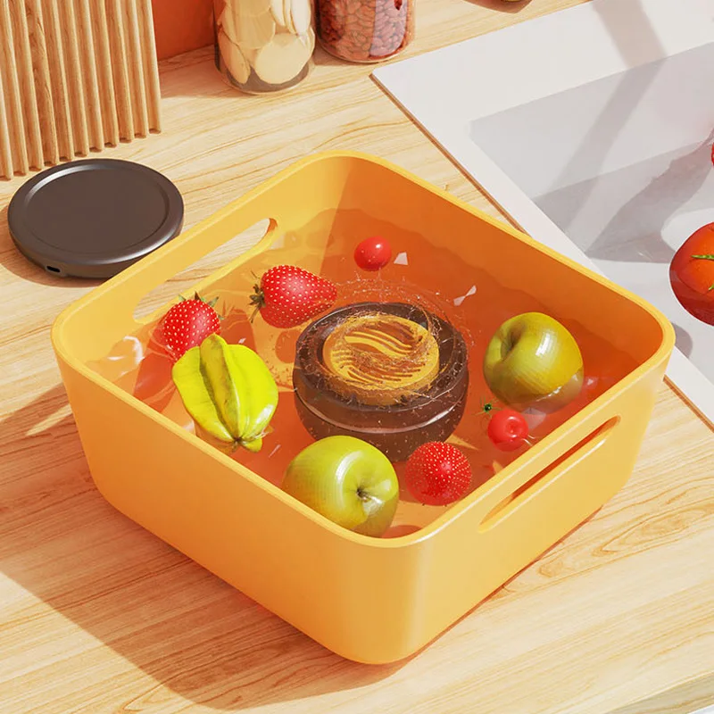 Wireless Charging Fruit Vegetable Washer Germs Agricultural Residues  OH-Ion Spinning Deep Cleaning Portable Kitchen Purifier