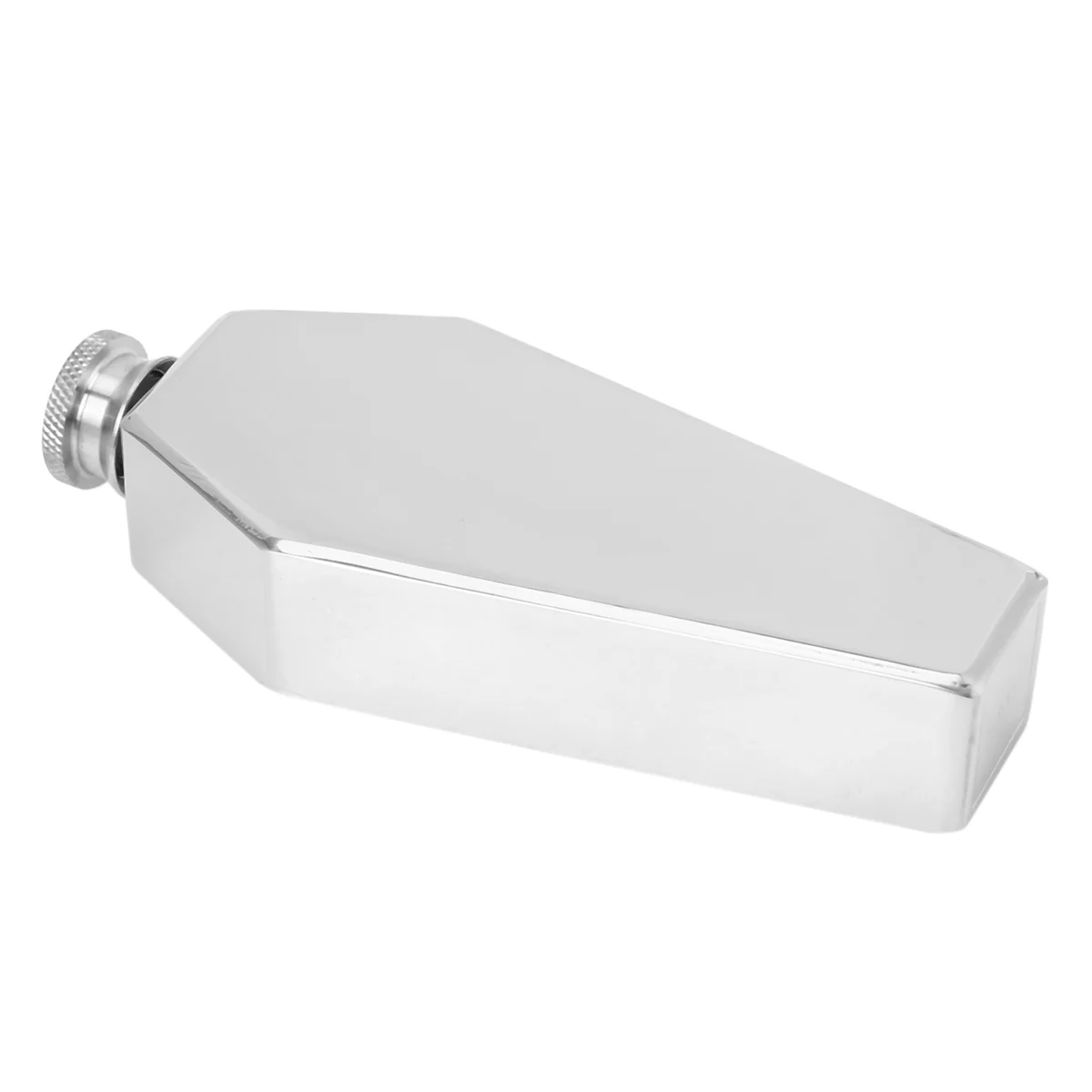 HHTL 8X Mini Hip Flask 100ML Personalized Coffin Shape Stainless Steel Portable Flagon Travel Wine Pot