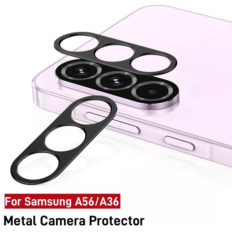 High Grade Quality Metal Alloy Lens Camera Protector For Samsung Galaxy A56 A36 5G Case Friendly Back Len Cap Camera Bezel Cover