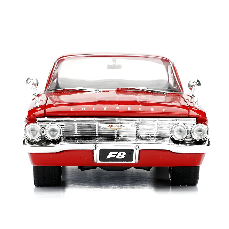 JADA 1:24 돔의 임팔라 합금 자동차 다이캐스트 및 장난감 차량 자동차 모델 미니어처 스케일 모델 자동차 어린이용