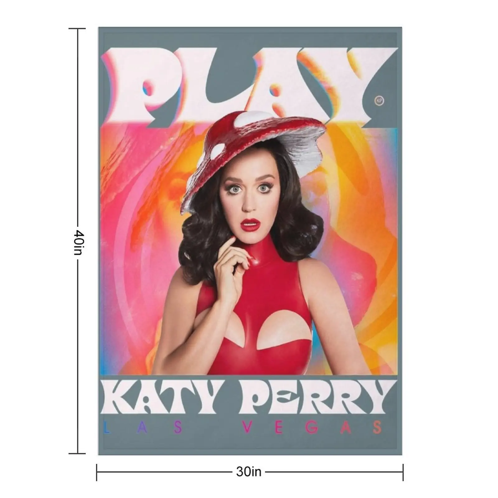 Katy Perry Play Admat Throw Blanket valentine gift ideas Luxury Thicken Summer For Sofa Thin cosplay anime Giant Sofa Blankets