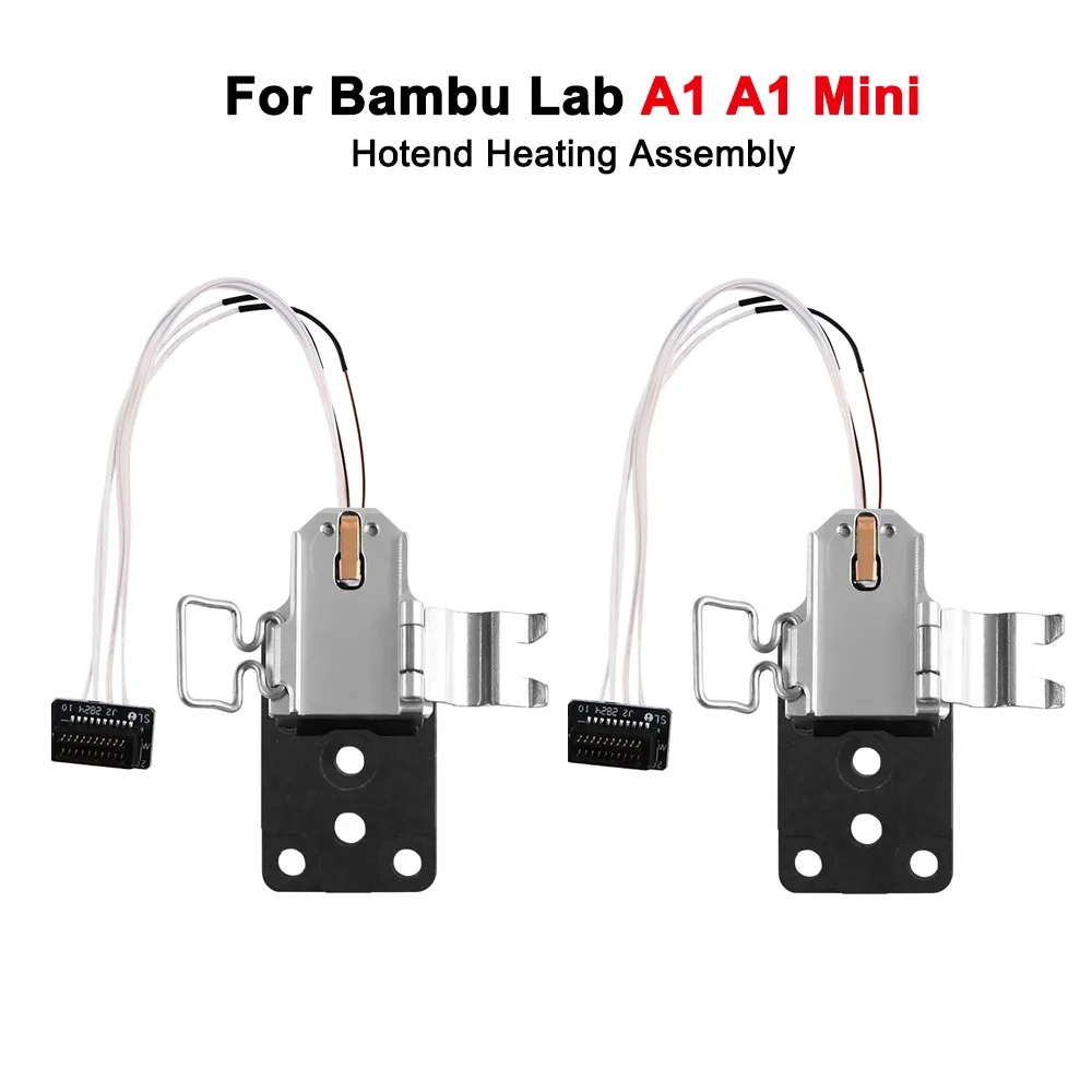 

Bambu Lab A1 A1 Mini Hotend Heating Assembly Kit with Cable Heater Replacement Part for Bambu Lab A1 3D Printer Repair Upgrade