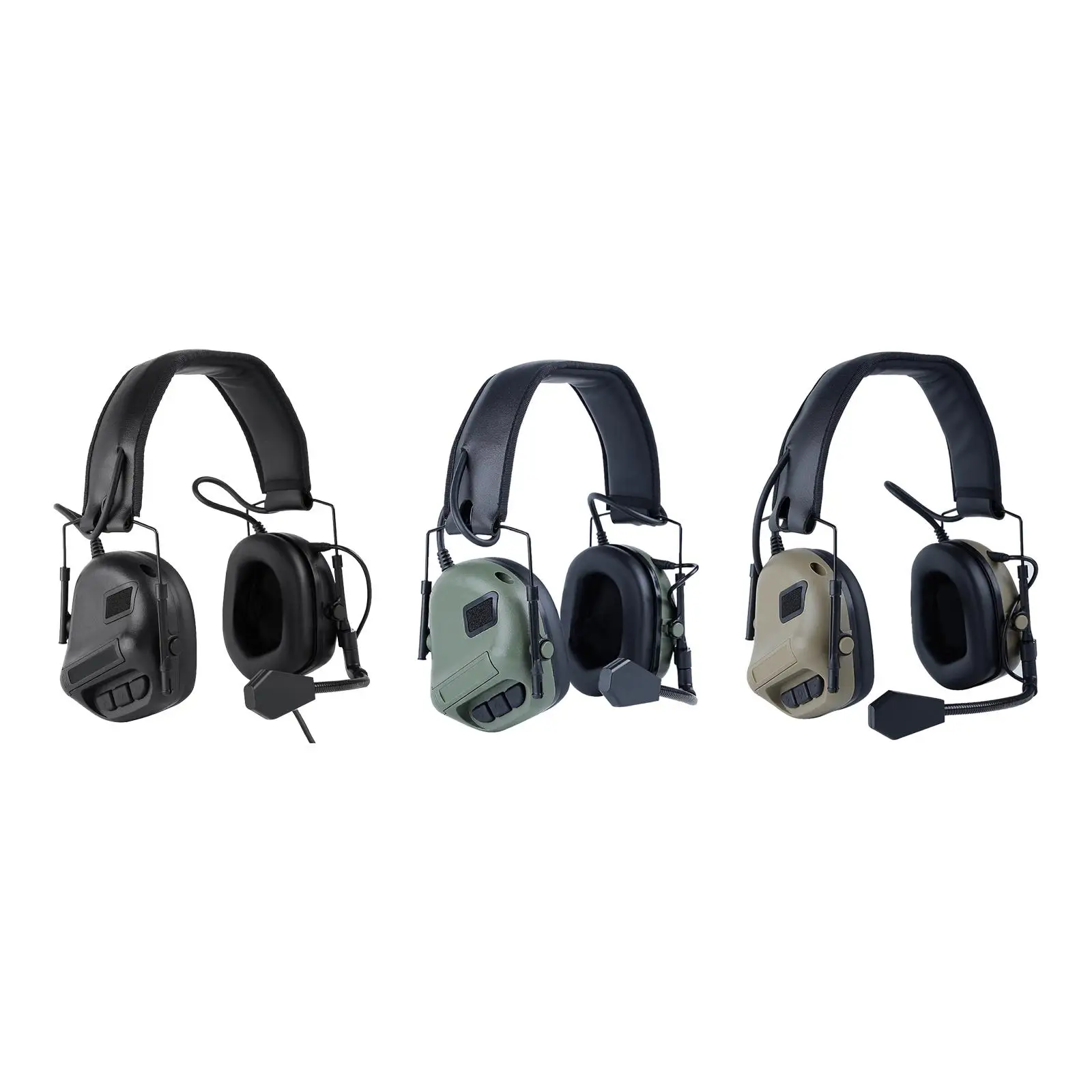 

Hearing Protectors Protective Earmuffs, Ear Protection Folding Ear Cups for Manufacturing, Lawn Mowing Concerts