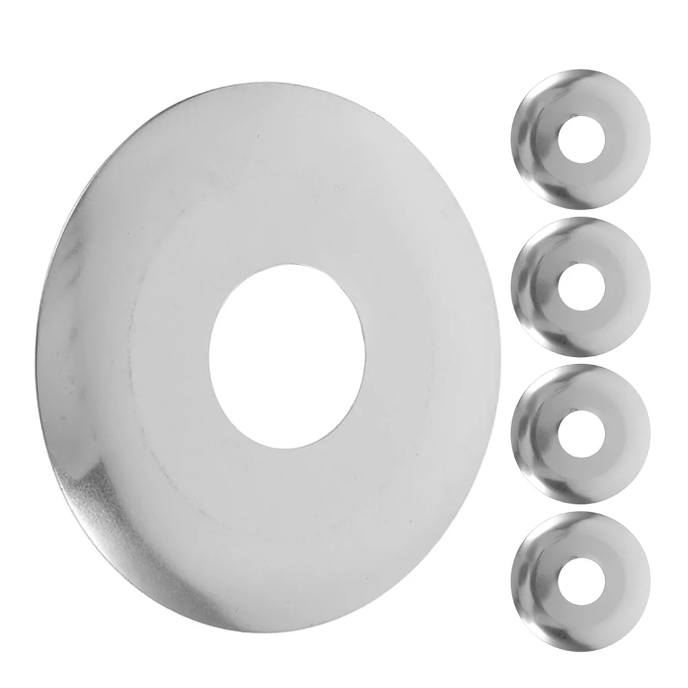 5 قطعة غطاء الزخرفية القرص واحد لرأس رشاش الحريق جدار فولاذي مقاوم للصدأ شنت غطاء الرش لوحات وصلة أنابيب #2