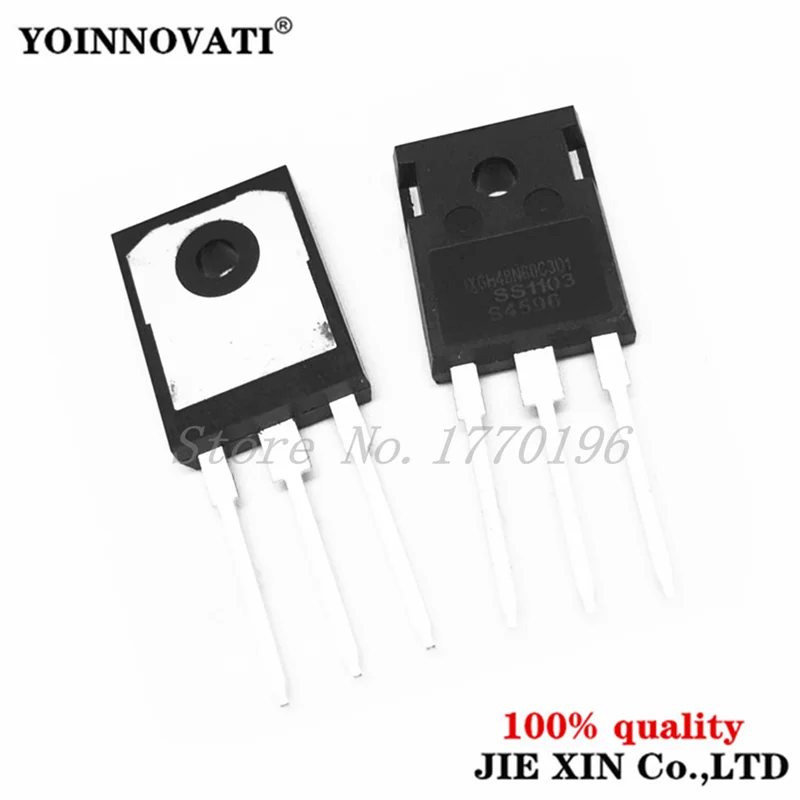 10pcs/lot IXGH48N60C3D1 48N60C3D1 IGBT 600V 75A 300W TO247 IC Best quality